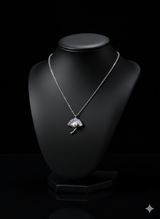 Pearl Bloom Silver Colour Pendant