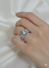 Mint Serenity Ring