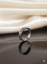 Pink Gem Arch ring