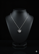 Crystal Love silver Pendant