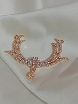The Chandrika Mangalsutra/pendant  Connector (Auspicious Crescent)