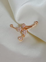 The Rose Gold Floral Mangalsutra/pendant